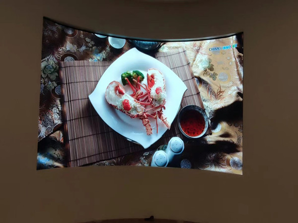 五常室内P2.5弧形LED屏